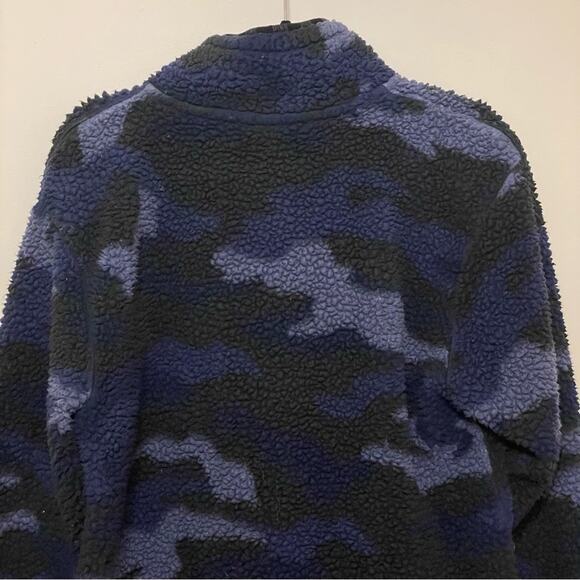 Y2K Vintage Pink Victoria’s Secret M (170/96A) camouflage fleece turtleneck - Picture 6 of 7